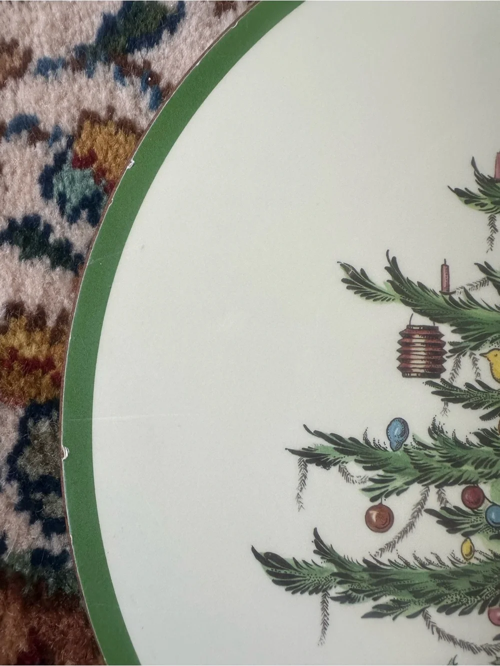 Spode Vintage Christmas Tree Trivet